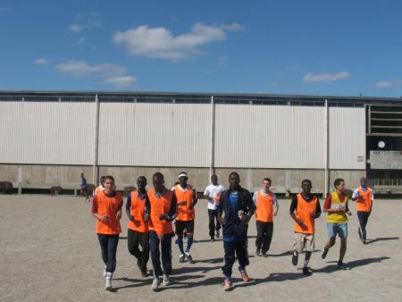 ahad et son equipe